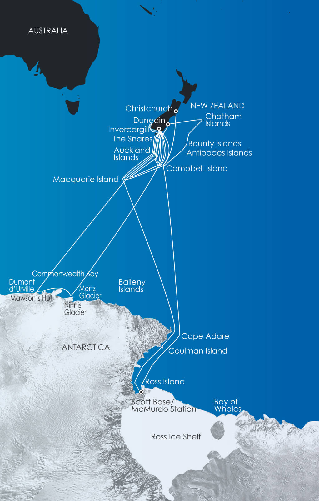 trips to antarctica from nz